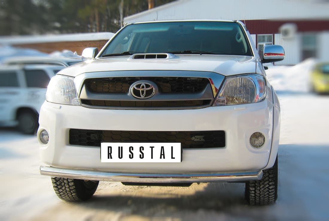 Передняя защита Russtal для Toyota Hilux (2006-2011)