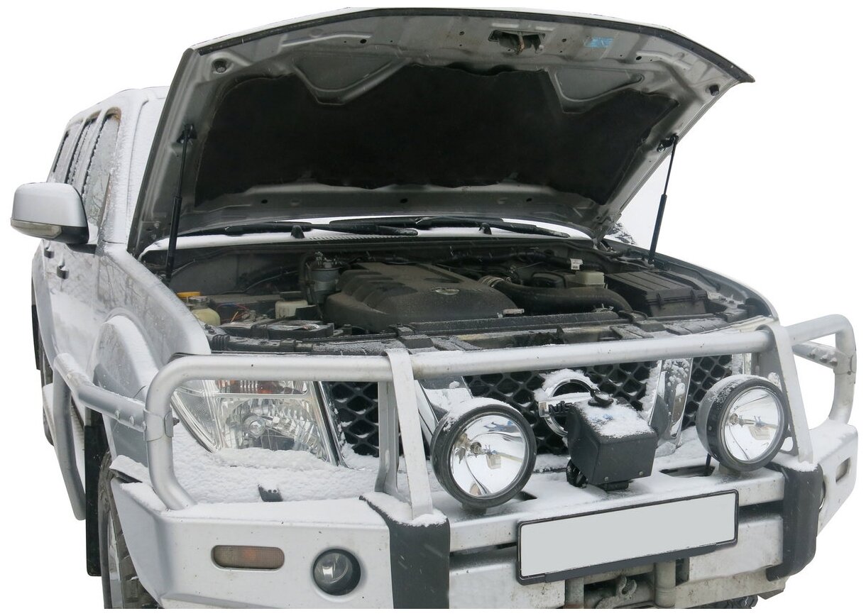 Газовые упоры (амортизаторы) капота АвтоУпор для Nissan Pathfinder (2004-2014)