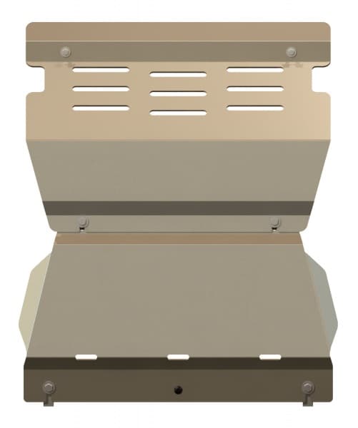 Алюминиевая защита картера Sheriff для Mitsubishi Pajero IV (2006-2018)
