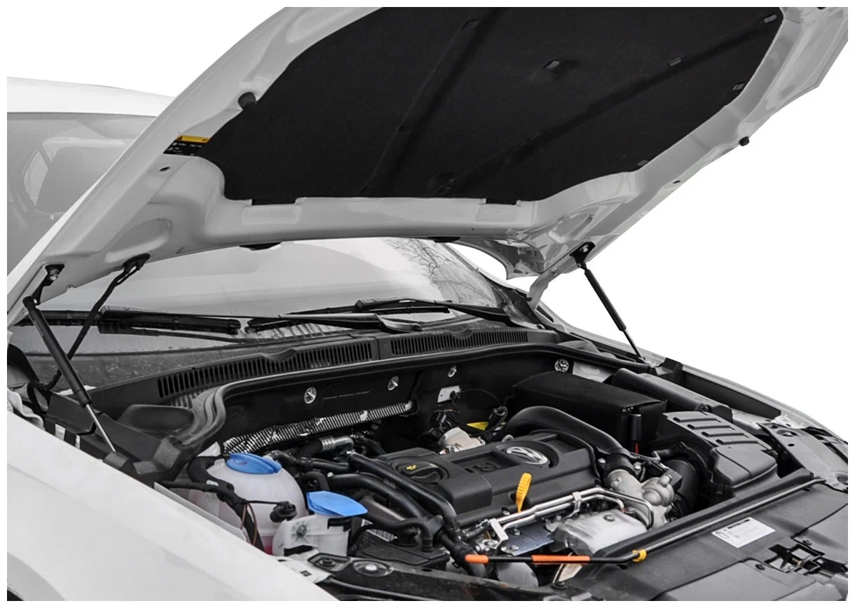 Газовые упоры (амортизаторы) капота АвтоУпор для Volkswagen Jetta (2011-2016)