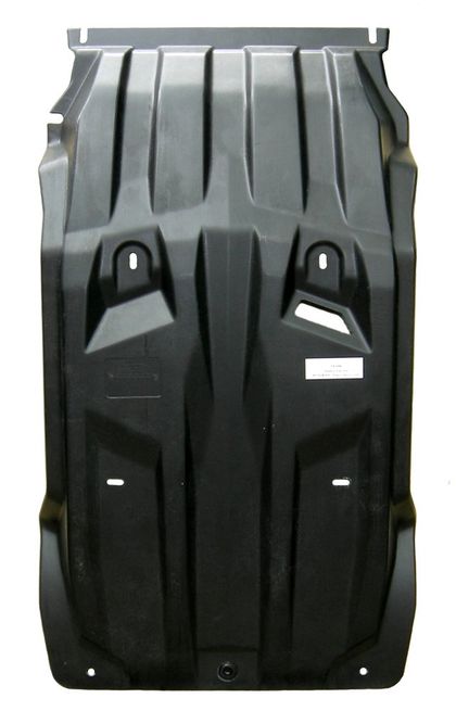 Композитная защита картера и радиатора АВС-Дизайн, для Mitsubishi Pajero Sport (2009-2015)