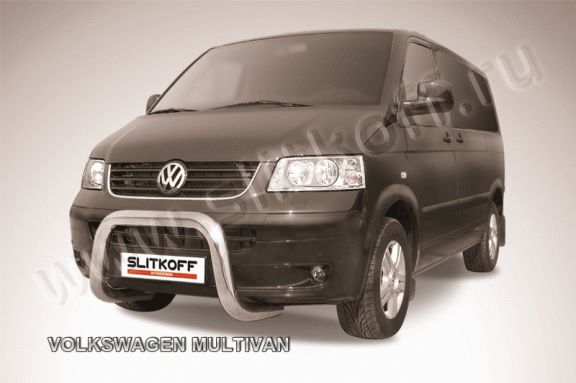 Передняя защита для Volkswagen Multivan (2003-2009)