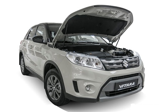 Газовые упоры (амортизаторы) капота АвтоУпор для Suzuki Vitara (2015-2018)