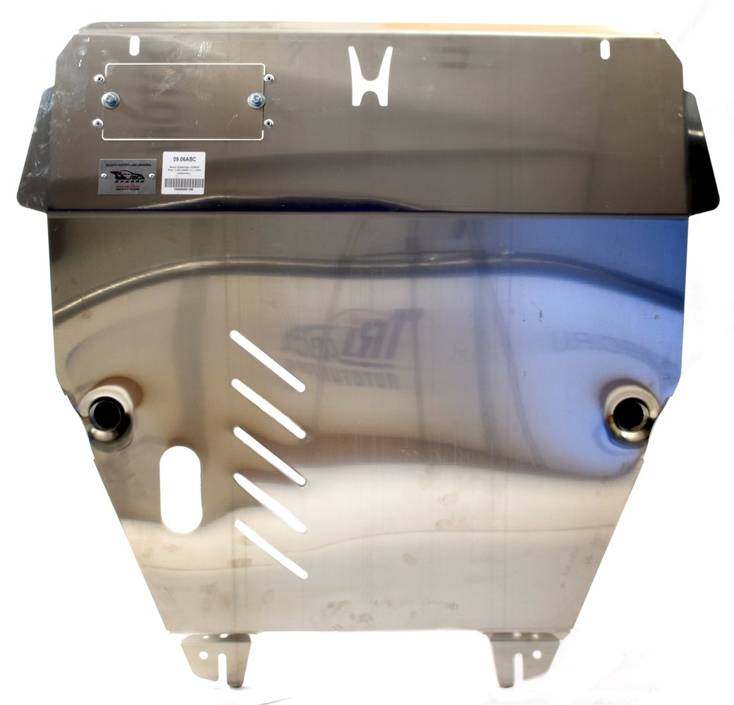 Алюминиевая защита картера и КПП АВС-Дизайн для Honda Pilot (2008-2011)