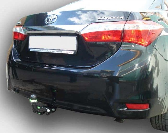 Фиксированный фаркоп Leader Plus для Toyota Corolla XI седан (2013-2019)