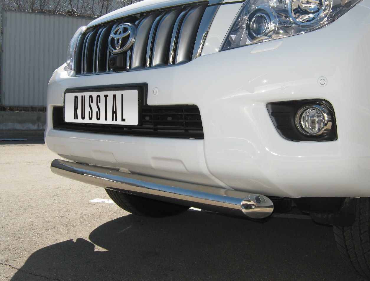 Передняя защита Russtal для Toyota Land Cruiser Prado 150 (2009-2013)