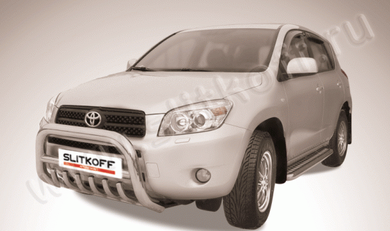 Передняя защита для Toyota RAV4 (2005-2010)