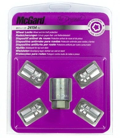 Секретки McGard 24154 SU для Nissan 370Z (Штатные диски)