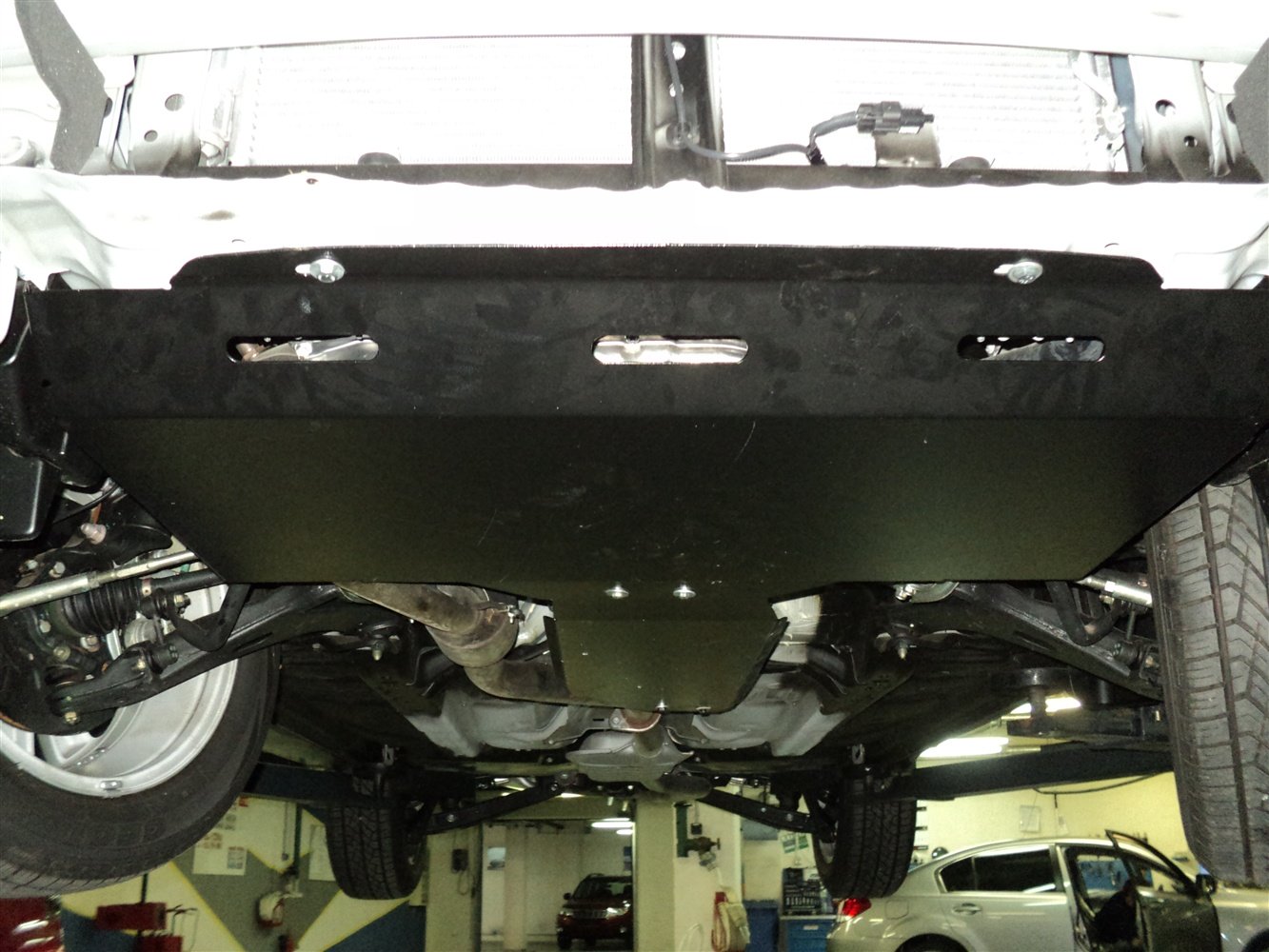 Алюминиевая защита КПП АВС-Дизайн для Subaru Forester (2008-2013)