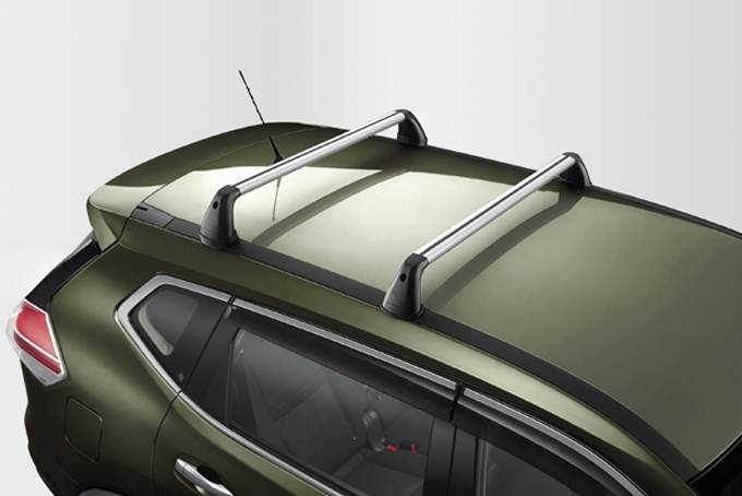 Оригинальный багажник на аэродинамических дугах для Nissan X-Trail (2014-н.в.)