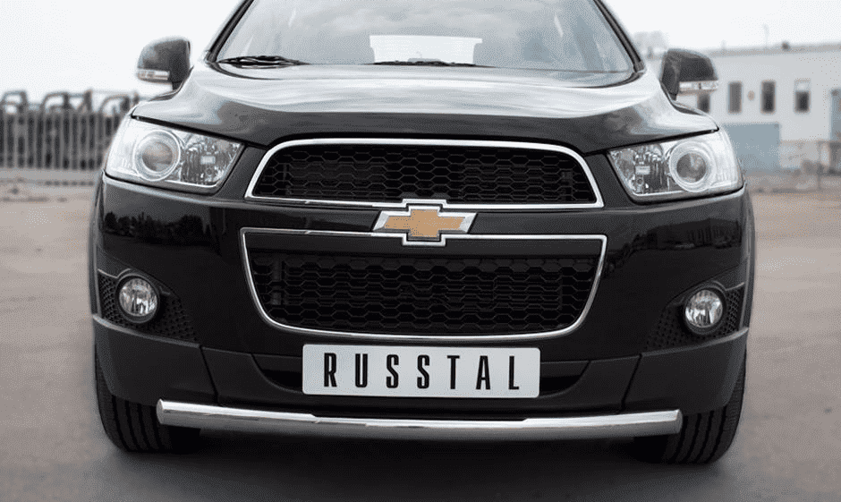 Передняя защита Russtal для Chevrolet Captiva (2011-2013)