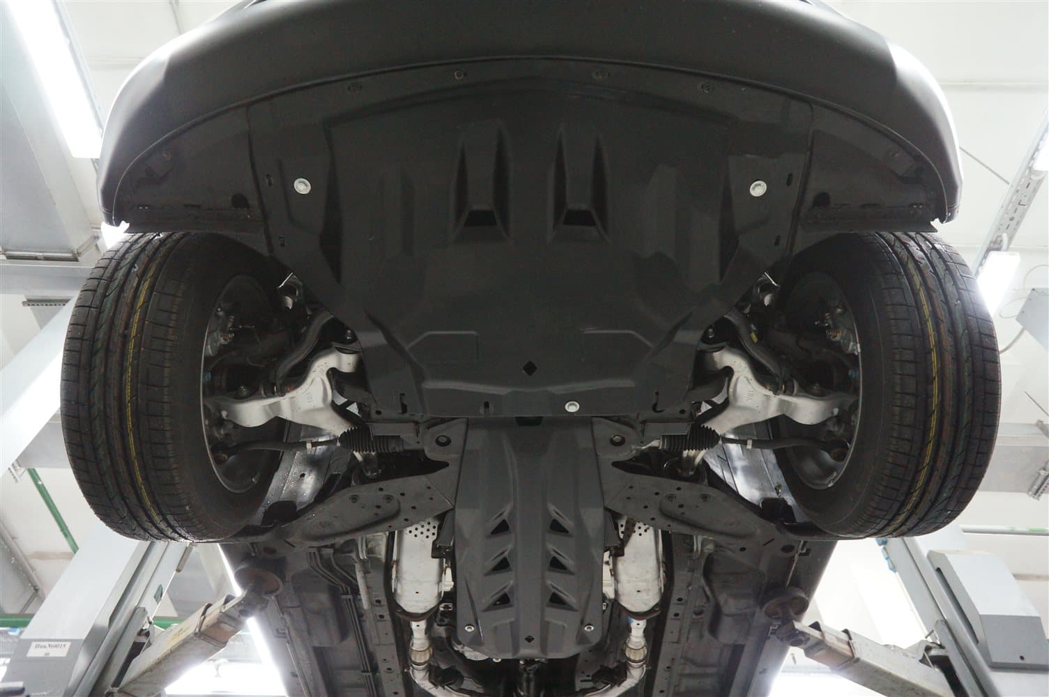 Композитная защита картера и КПП АВС-Дизайн для Mitsubishi Outlander (2012-н.в.)