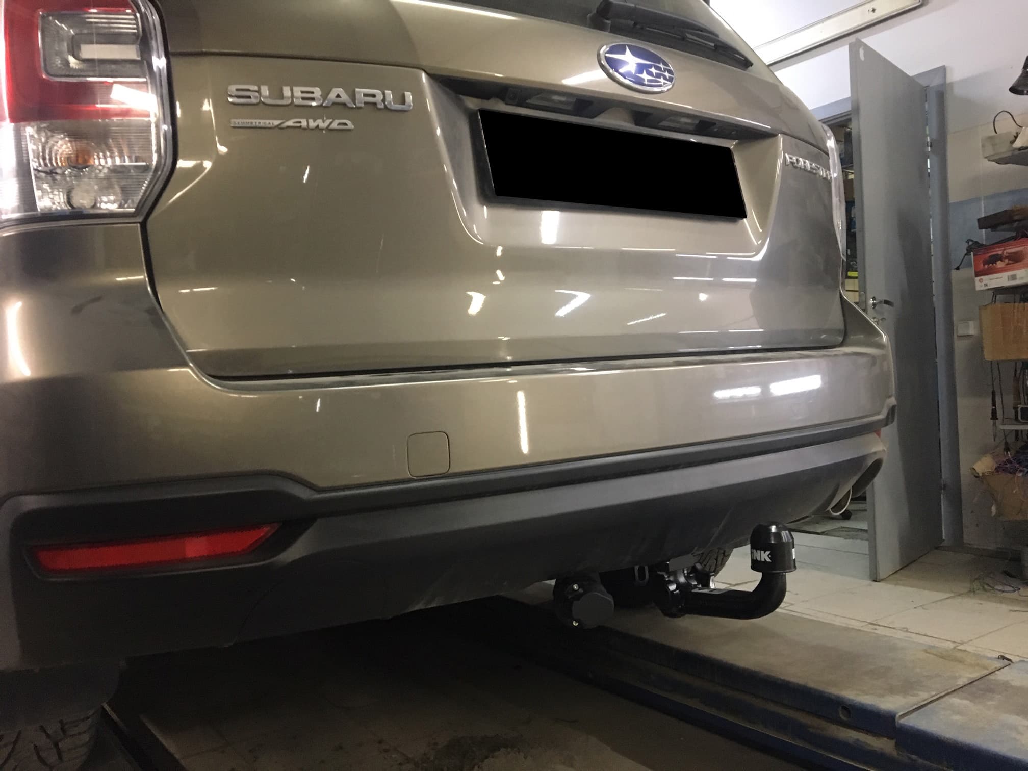 Съемный фаркоп Brink для Subaru Forester (03.2013-10.2019)