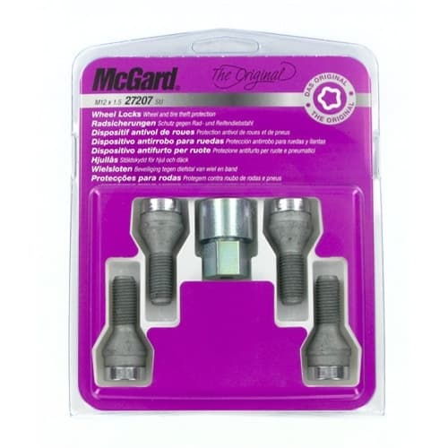 Секретки для оригинальных дисков McGard 27207 SU для Nissan Micra (2003-2010)