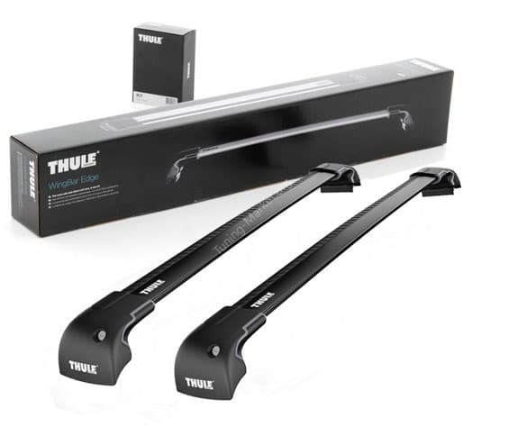 Багажник Thule WingBar Edge Black на интегрированных дугах для Toyota Hilux