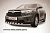 Защита переднего бампера Slitkoff для Toyota Highlander (2013-2015)