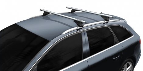 Багажник Menabo Tiger Silver на аэродинамических дугах для Kia Ceed универсал (2019-н.в.)