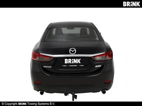 Фиксированный фаркоп Brink для Mazda 6 седан, универсал (2012-2015)