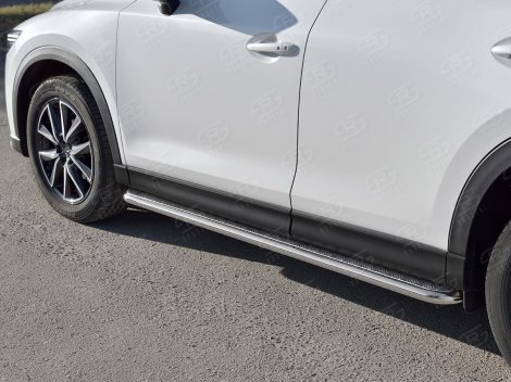 Пороги Russtal для Mazda CX-5 (2017-н.в.)