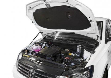 Газовые упоры (амортизаторы) капота Rival для Volkswagen Polo (2009-2019)
