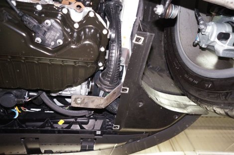 Композитная защита картера и КПП АВС-Дизайн для Audi Q3 (2011-2018)