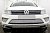 Защитная сетка радиатора ProtectGrille Premium центральная часть для Volkswagen Touareg (2014-н.в. Хром)