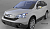 Пороги алюминиевые (Zirkon) для Honda CR-V (2009-2012)
