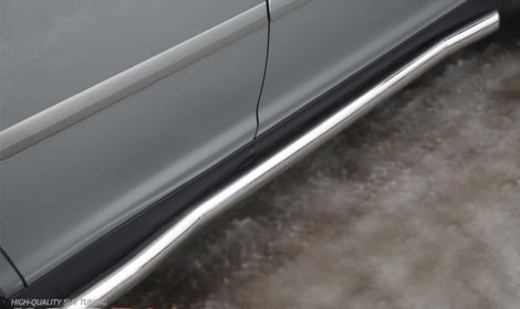Пороги труба D63 "RUSSTAL" для Lexus RX300