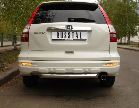 Защита заднего бампера Russtal Russtal d63 для Honda CR-V
