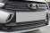 Защитная сетка радиатора ProtectGrille для Lada Granta 4 нижних части (2018-н.в. Хром)