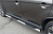 Пороги труба D76 с накладками (вариант 3) "RUSSTAL" для Subaru Tribeca USA