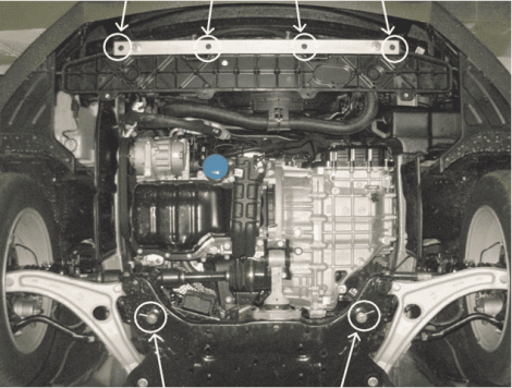 Композитная защита картера Автотанк для Hyundai i40