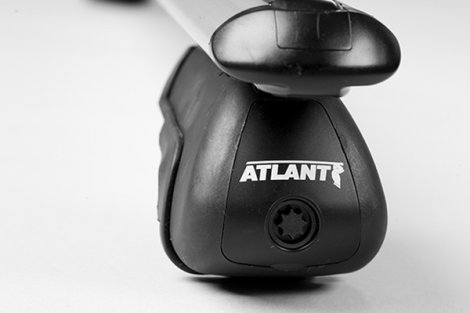 Багажник Атлант на аэродинамических дугах для Renault Duster (2011-2015)