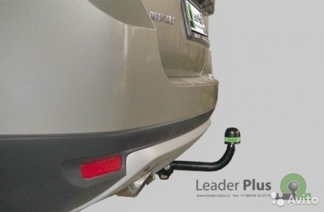 Фиксированный фаркоп Leader Plus для Renault Duster (2015-2021)