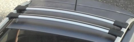 Багажные поперечины Can Otomotiv для рейлингов Audi A6 (2011-2015)