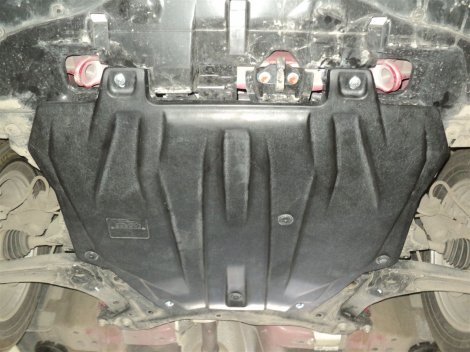 Композитная защита картера АВС-Дизайн для Mitsubishi Outlander XL (2006-2012)