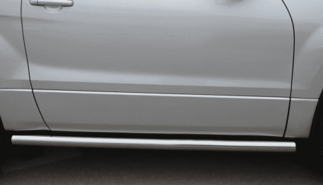 Пороги труба D63 (вариант 3) "RUSSTAL" для Suzuki Grand Vitara 3D