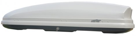 Бокс на крышу Koffer A480 белый матовый (198х82х45 см)