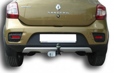 Фиксированный фаркоп Leader Plus для Renault Sandero Stepway (2014-н.в.)