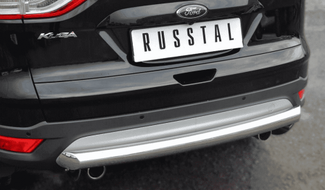 Защита заднего бампера D76 (дуга) "RUSSTAL" для Ford Kuga