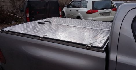 Алюминиевая крышка кузова (Трансформер) для Toyota Hilux