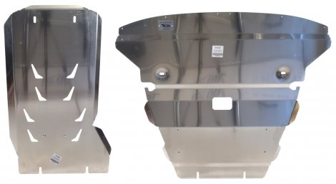 Алюминиевая защита картера и КПП АВС-Дизайн для BMW X1 (2011-2015)
