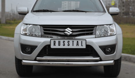 Передняя защита Russtal для Suzuki Grand Vitara (2012-2014)
