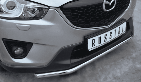Передняя защита Russtal для Mazda CX-5 (2011-2015)