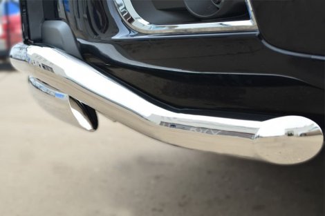 Передняя защита Russtal для Chevrolet TrailBlazer (2012-2015)