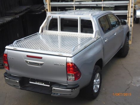 Алюминиевая крышка кузова (Дизайн) для Toyota Hilux