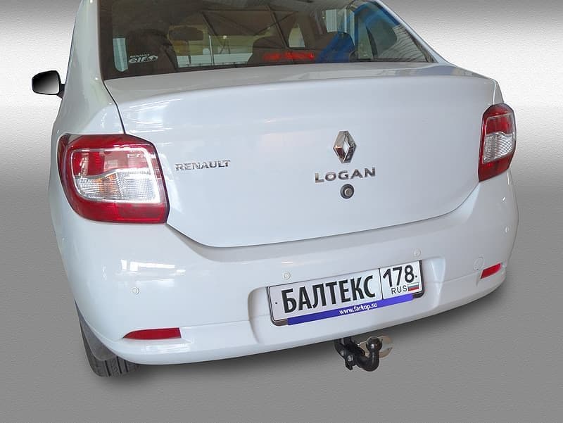 Фиксированный фаркоп Baltex для Renault Logan седан (2014-н.в.)