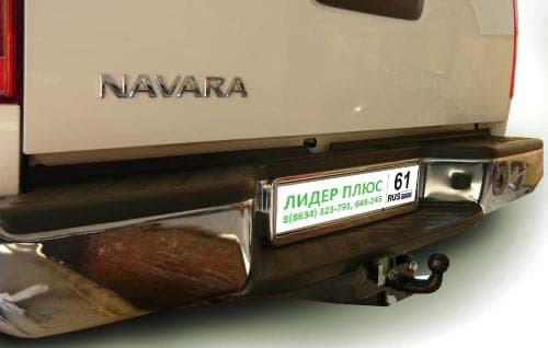 Фиксированный фаркоп Leader Plus для Nissan Navara (2005-2015)