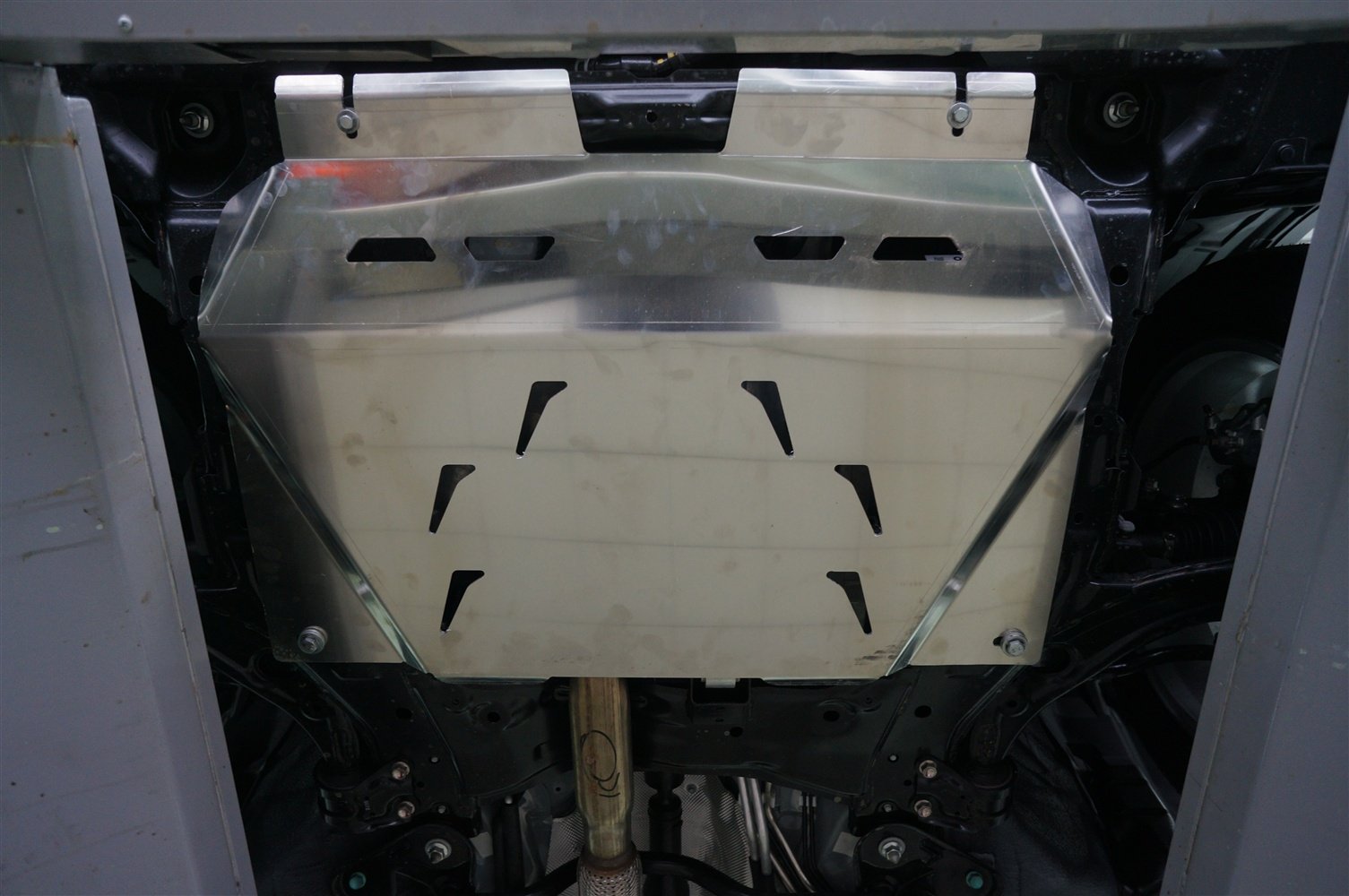 Алюминиевая защита картера и КПП 'АВС-Дизайн', для Mazda CX-9