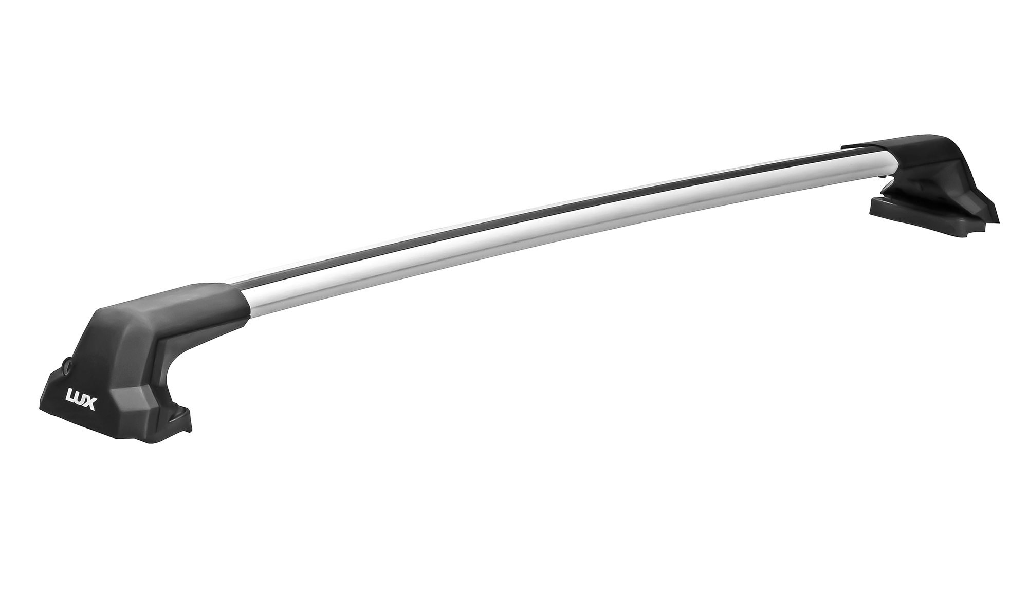 Багажник LUX CITY серебристый на аэродинамических дугах для Subaru Levorg (2014-2020)